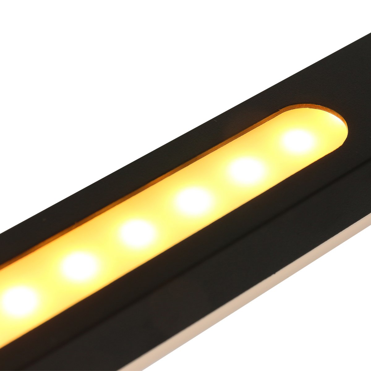Verstelbare hanglamp Zelena – 2-lichts – Kunststof / Metaal – 155 cm – In hoogte verstelbaar tot 117 cm – Modern design – Zwart