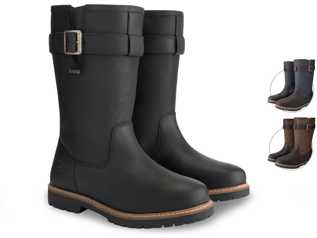 Travelin Finnmark Outdoor Boots - Waterdicht en Warm - maat 40 - Dark Brown