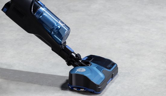 Rowenta X Combo 2in1 GZ3038 - Verticale Stofzuiger - Droog en Nat - Zwart/Blauw