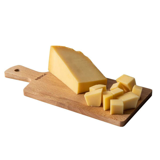 Boska Serveerplank Geneva S Beukenhout - 20 cm - Geolied - Met Leren Koord