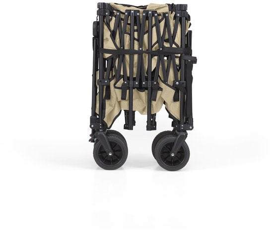 Mr. Fold Bolderkar XXL - opvouwbaar - 600L - 300KG - Beige - all-terrain wielen