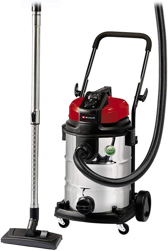Einhell Elektrische Nat-/Droogzuiger TE-VC 2230 SA - 1150 W - 220 mbar - 30 L - ECO-technologie - Luchttekortregelaar - Incl. Combimondstuk tapijt / gladde vloer - 3 m slang - Telescopische buis