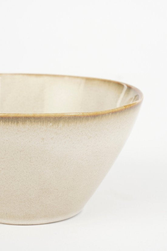 Mica Decorations Racco Serviesset 16-Delig - 4 Persoons - Steengoed - Beige