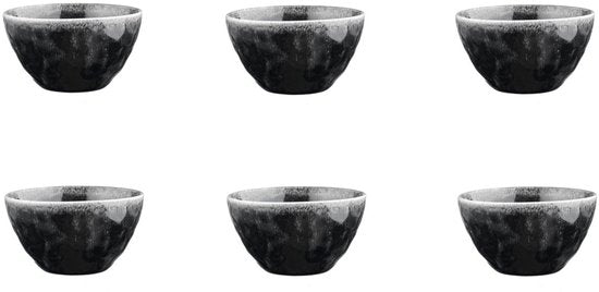 Kom MOON Ø11,5cm - 6 stuks - Encre