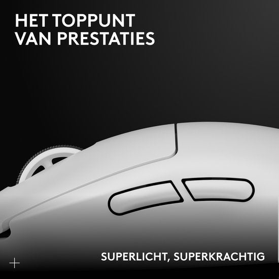 Logitech G Pro X Superlight 2 - Draadloze Gaming Muis - Lightspeed - Wit