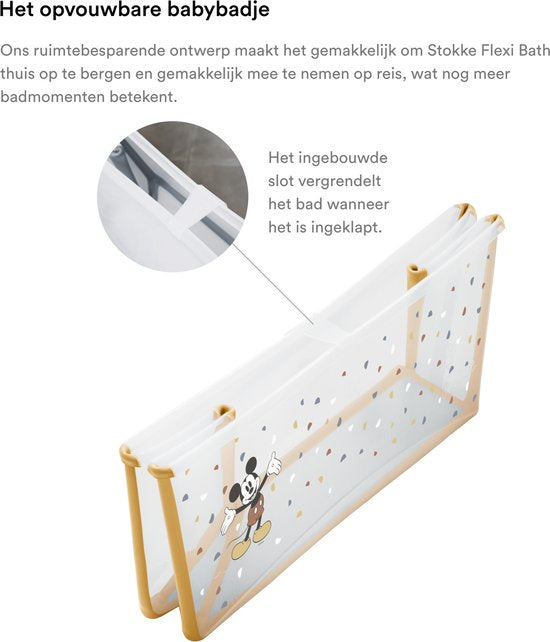 Stokke Flexi Bath - Mickey celebration badje
