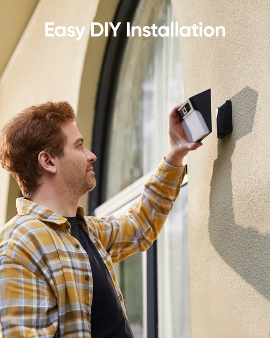 eufy security Solar Wandlamp Camera S120 - Wandlamp - Draadloze Beveiligingscamera met Geïntegreerde Solar LED Wandlamp - Kleurennachtzicht - AI Bewegingsdetectie - Tweeweg Audio - IP65 Weerbestendig - Geen Abonnementskosten