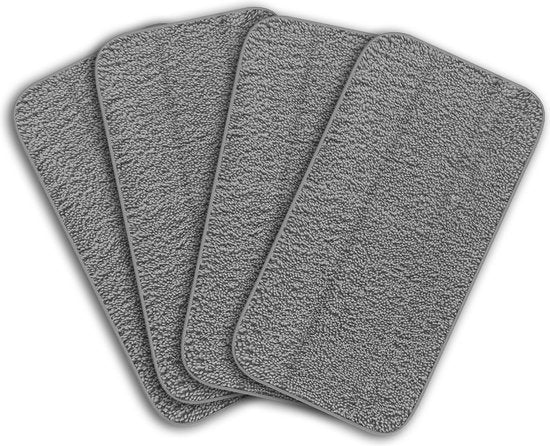 LUMAN Stoomreiniger Microvezeldoekjes Set - Geschikt voor V3 - Stoomdoek - Microvezeldoek - Navulling - 4 Stuks