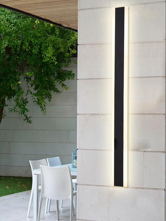 outdoor moderne led lamp - 90 cm - zwart