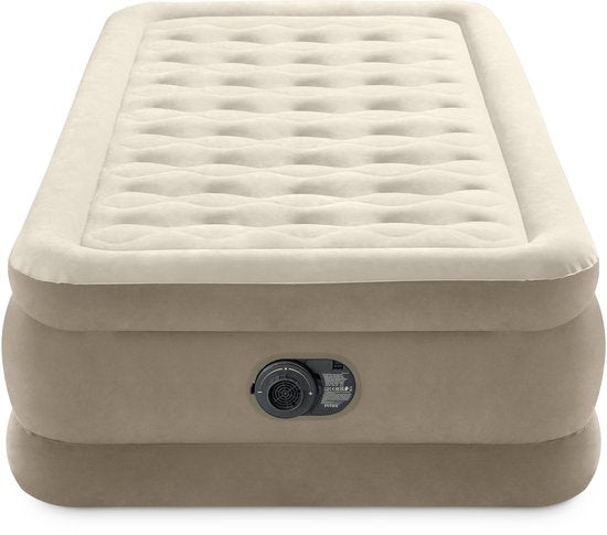 Intex Twin Ultra Plush Luchtbed met ingebouwde pomp - 191x99x46 cm