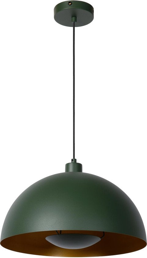 Lucide SIEMON - Hanglamp - Ø 40 cm - 1xE27 - Groen