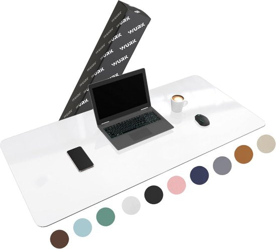 Professionele Bureau Onderlegger [120 cm x 60 cm] - Muismat XXL - Mouse Pad - Multifunctionele Grote Bureauonderlegger – Desk Mat [Transparant]