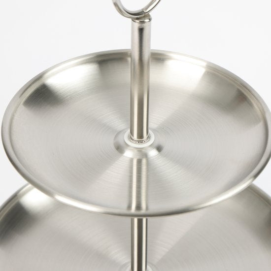 Ceruzo Etagère – 3-laags Serveerschaal – RVS – D26 x H34 cm