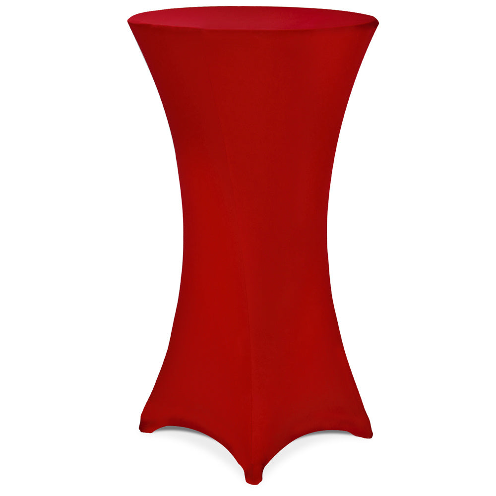 Deuba Statafel tafelhoes bordeaux Ø80cm