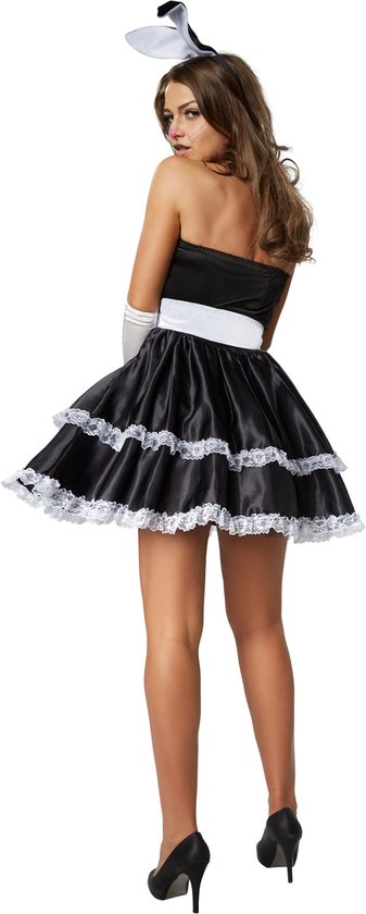 Dressforfun Hot bunny L - verkleedkleding kostuum halloween verkleden feestkleding carnavalskleding carnaval feestkledij partykleding - 302132