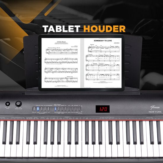 Finesse Digitale Piano - 88 Gewogen Toetsen - Keyboard Piano - Elektrische Piano