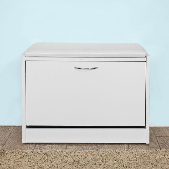 SoBuy FSR16-W Schoenenrek | Wit | MDF | 60 X 30 X 48