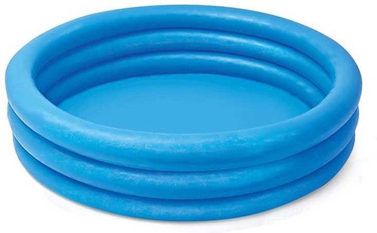 Intex Crystal Blue Opblaaszwembad - Ø 168 x 38 cm