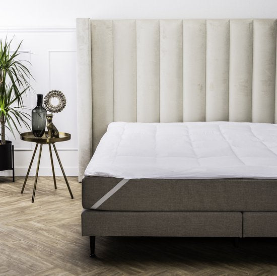 Swiss Nights Verkoelend Tencel Oplegmatras - 160x200 - Wit