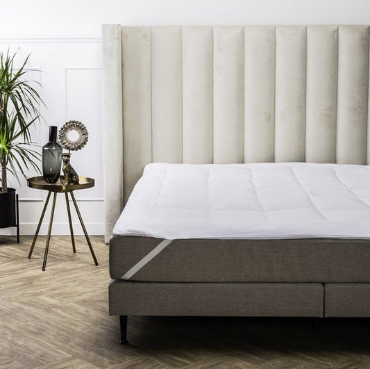 Swiss Nights Verkoelend Tencel Oplegmatras - 160x200 - Wit