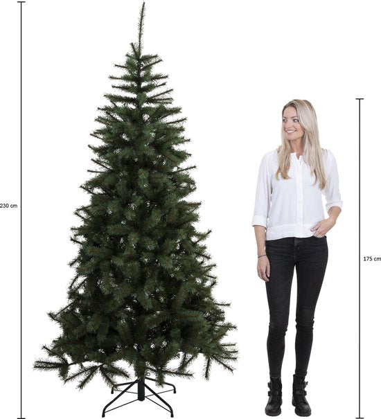 Triumph Tree Bristlecone Kunstkerstboom - 1168 takken - H230 x Ø152 cm - Groen