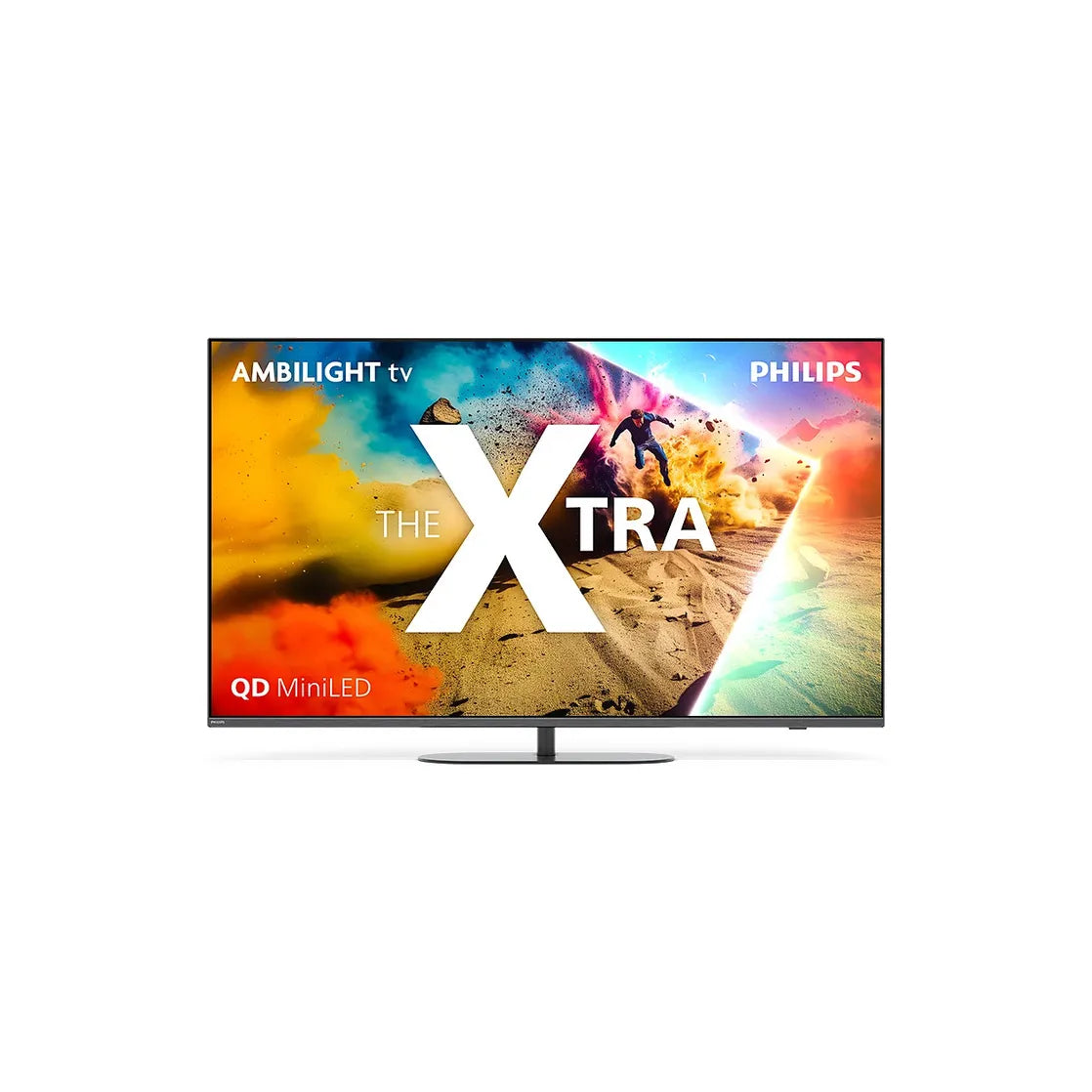 Philips The Xtra 65" 4K MiniLED TV - Quantum Dot - 144 Hz VRR - Ambilight XL - 60 W 4.1 Audio - Zwart