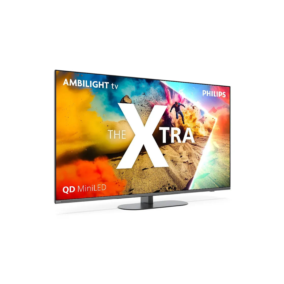 Philips The Xtra 65" 4K MiniLED TV - Quantum Dot - 144 Hz VRR - Ambilight XL - 60 W 4.1 Audio - Zwart