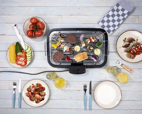 alpina BBQ - Elektrisch - 2-in-1 - Binnen en Buiten - 2000W