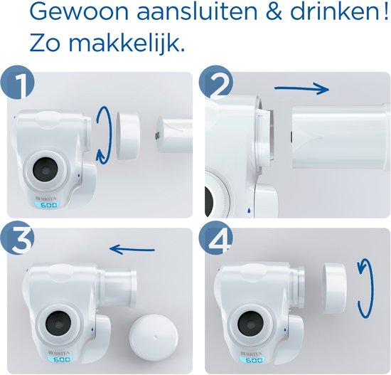 Brita Waterfiltersysteem On Tap - voor op de kraan 1 Stuks