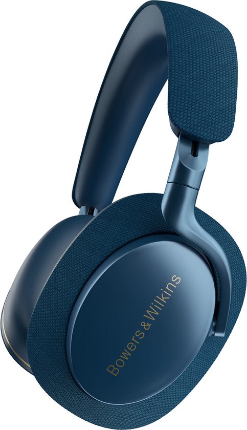 Bowers & Wilkins Px7 S2 Draadloze Over-Ear Noise Cancelling Koptelefoon, Bluetooth 5.0, 30u Afspeeltijd, Snelladen, Kristalhelder Geluid - Blauw