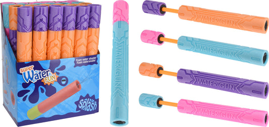 WaterFun - Foam Waterpistool - 40x5 cm - Willekeurige Kleur - Per 1 Stuk