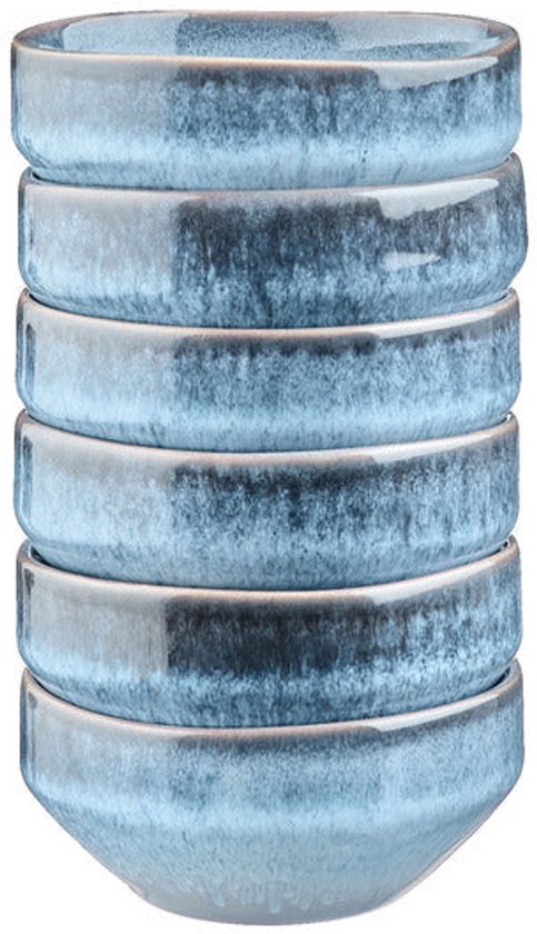 GENESIS kom Ø8cm - 6 stuks - Zee