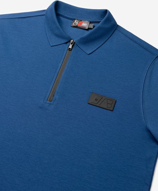 AB Lifestyle - Platinum Polo | Navy Peony - Heren - Maat: XS