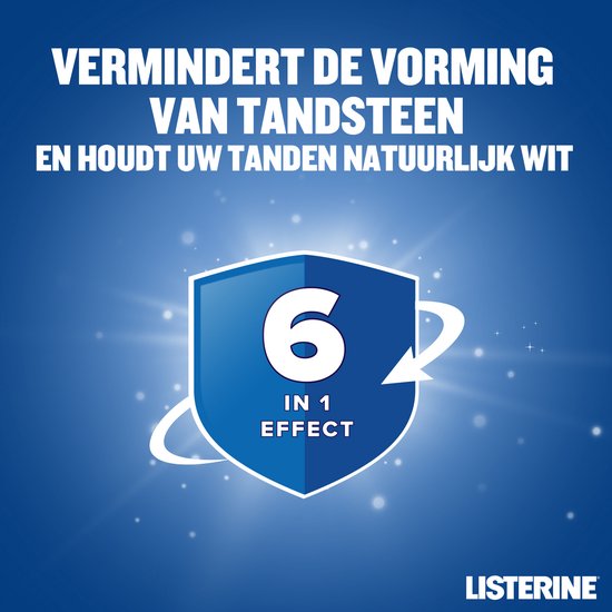 Listerine Total Care Bescherming Tegen Tandsteen 500 ml
