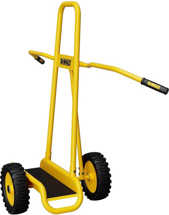 DeWalt platenwagen DXWT-202 Zwart - Geel tot 500 kg.
