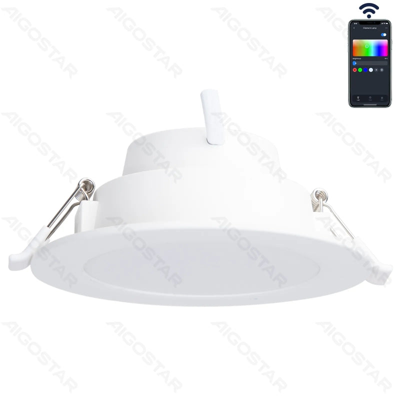 Aigostar Bluetooth MESH slimme downlight 9 W RGB+CCT