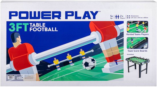 Power Play kids voetbaltafel 3ft