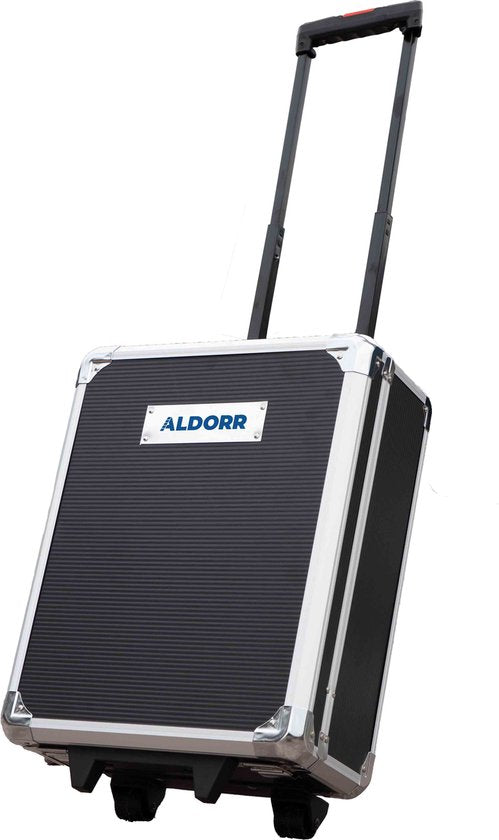 ALDORR Tools - 152 - Delige gereedschapsset in koffer - Toolbox - Gereedschapskoffer Gevuld - Gereedschapskist - Schroevendraaierset - Aluminium - Handgereedschap - Basisgereedschap - Met Momentsleutel Ratel - Cadeau voor mannen - Housewarming Cadeau