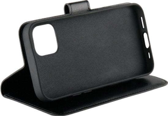 BeHello Bookcover Hoes iPhone 15 Gel - Zwart