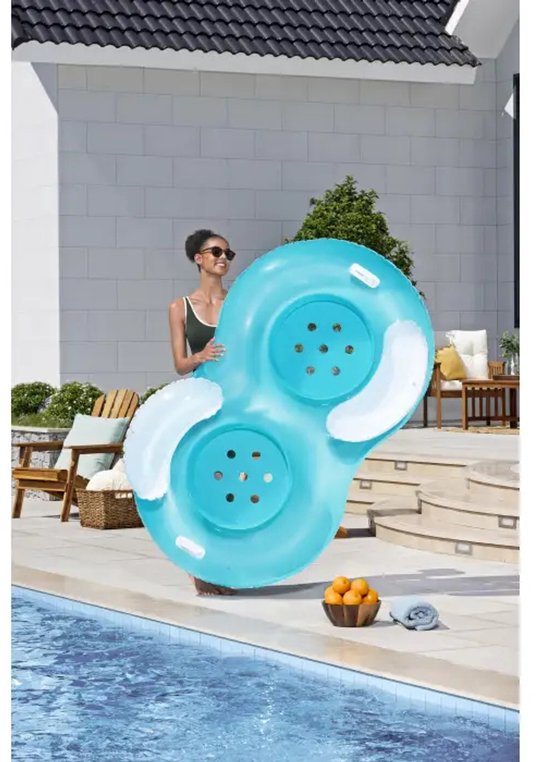 Bestway Cool Comfort Zwemband voor 2 Personen - Met Rugleuning - 171 x 104 x 47 cm
