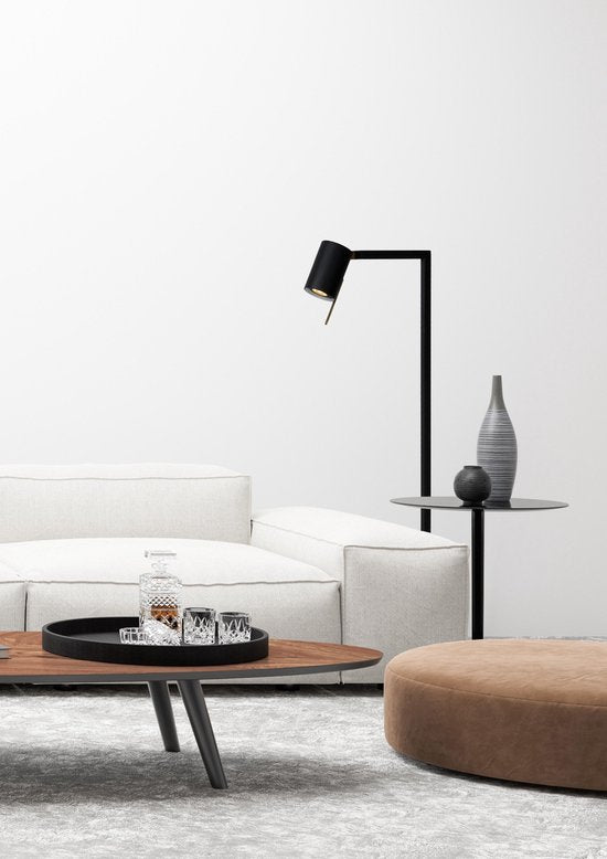 Lucide LESLEY - Leeslamp - 1xGU10 (MR16) - Zwart
