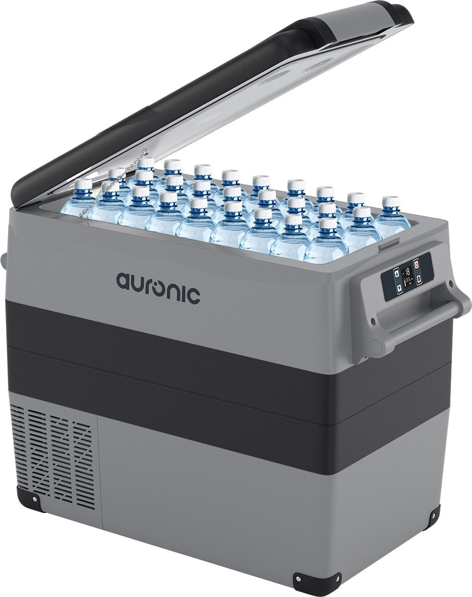 Auronic Elektrische Compressor Koelbox - 49.5L - Autolader 12V - Stopcontact 230V - Grijs