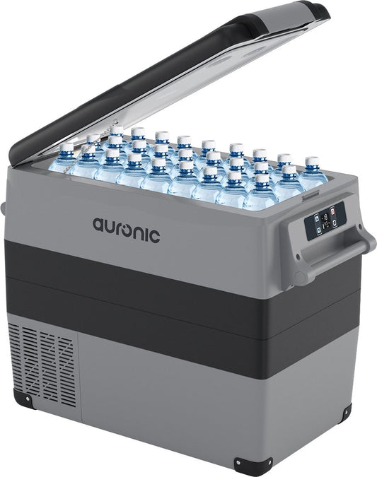 Auronic Elektrische Compressor Koelbox - 49.5L - Autolader 12V - Stopcontact 230V - Grijs