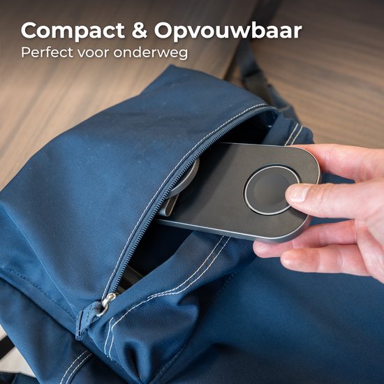 Nuvance Draadloze Oplader - 3 in 1 - 15W - Oplaadstation - Snellader - Wireless Charger - Geschikt voor Apple Smartwatch & Oortjes