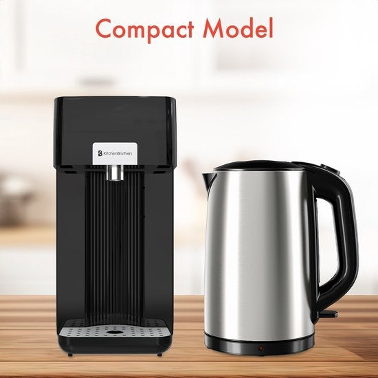 KitchenBrothers Heetwaterdispenser - 100℃ - 250 ml - 2.5L - Zwart