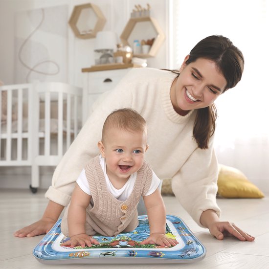 Spoused Waterspeelmat - Watermat - Speelmat baby - Speelkleed baby - Tummy Time - Luxe Geschenkdoos
