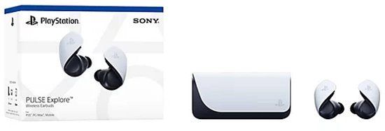 Sony PlayStation Pulse Explore - Draadloze Oordopjes - Wit