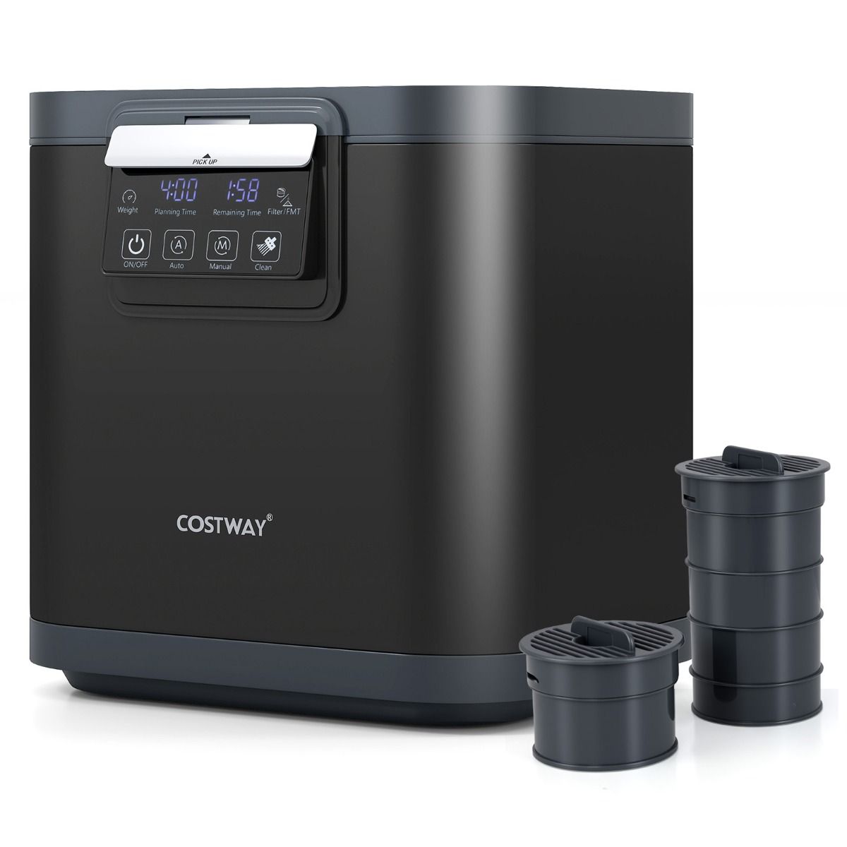 Coast Elektrische Composteerder - 4 liter capaciteit - Zelfreinigend - Zwart