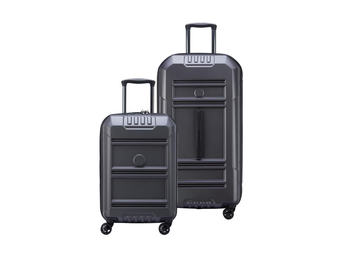 Delsey Rempart Trolleyset - 2-delig - 55 cm en 80 cm - Anthracite