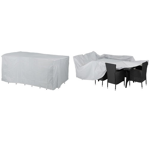 Afdekhoes, 308 x 138 x 89, beschermhoes, tuinmeubelhoes - Kingsleeve